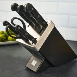 Zwilling Gourmet Knivblok Selvslibende, 7 Dele -Køkkenudstyr Butik zwilling gourmet knife block self sharpening 7 pieces 4